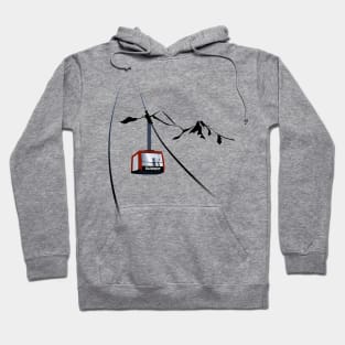 Summit cable car Hoodie